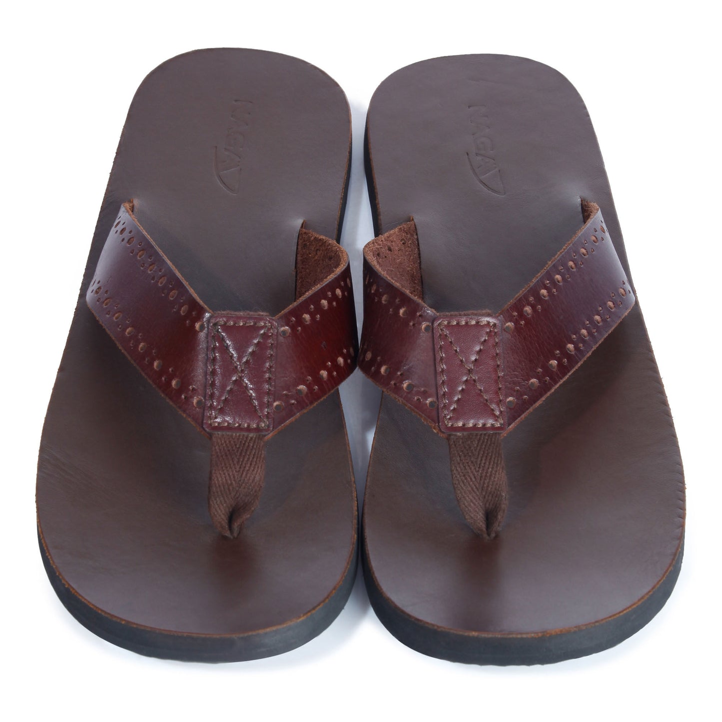 NAGA MONET FLIPFLOPS (BROWN)