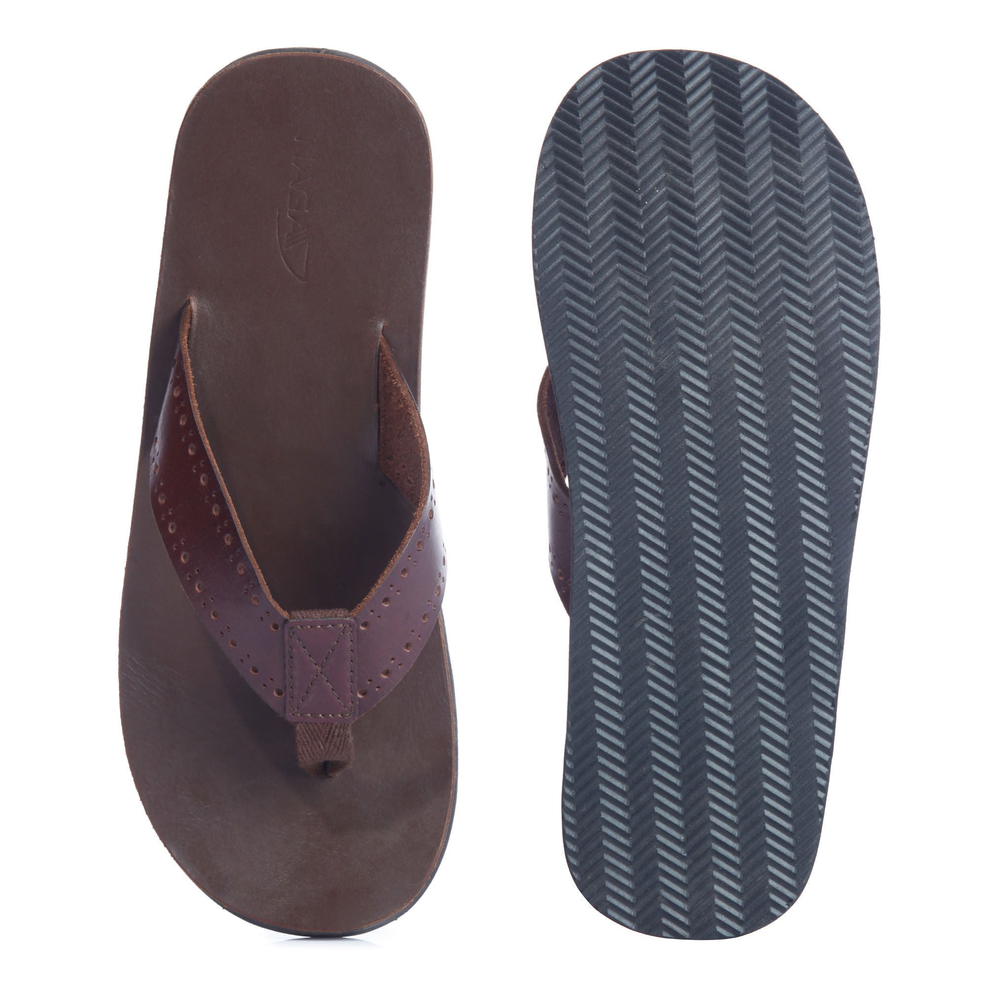 NAGA MONET FLIPFLOPS (BROWN)