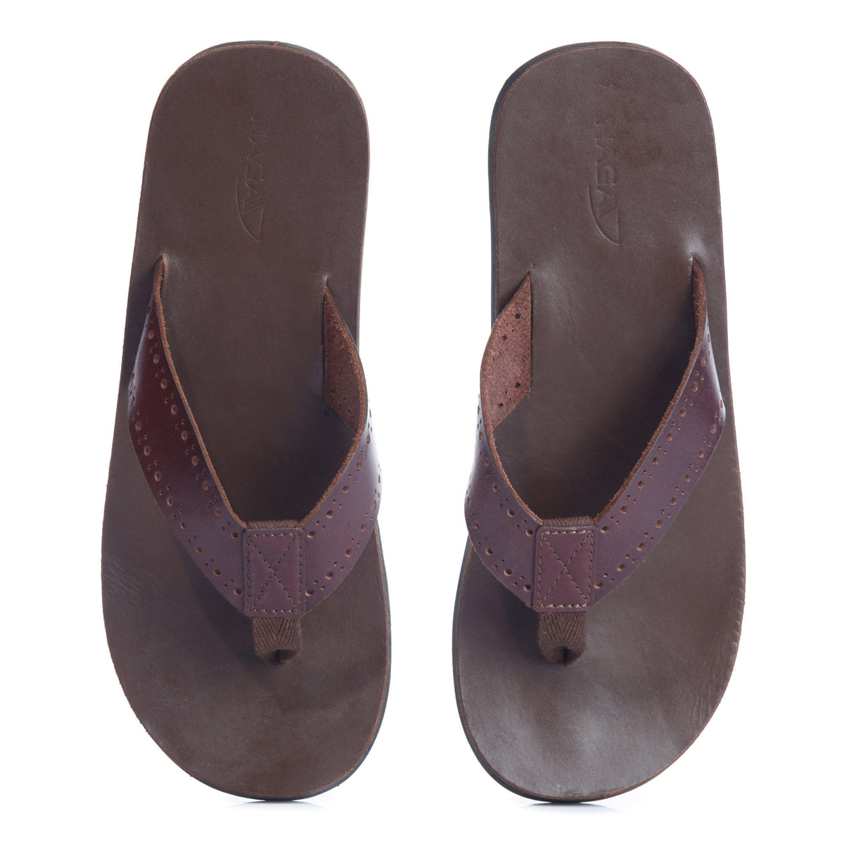 NAGA MONET FLIPFLOPS (BROWN)