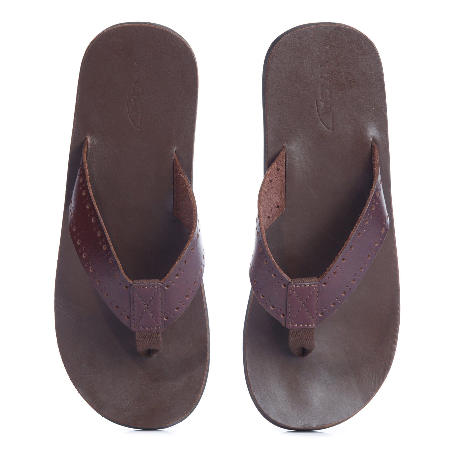 NAGA MONET FLIPFLOPS (BROWN)
