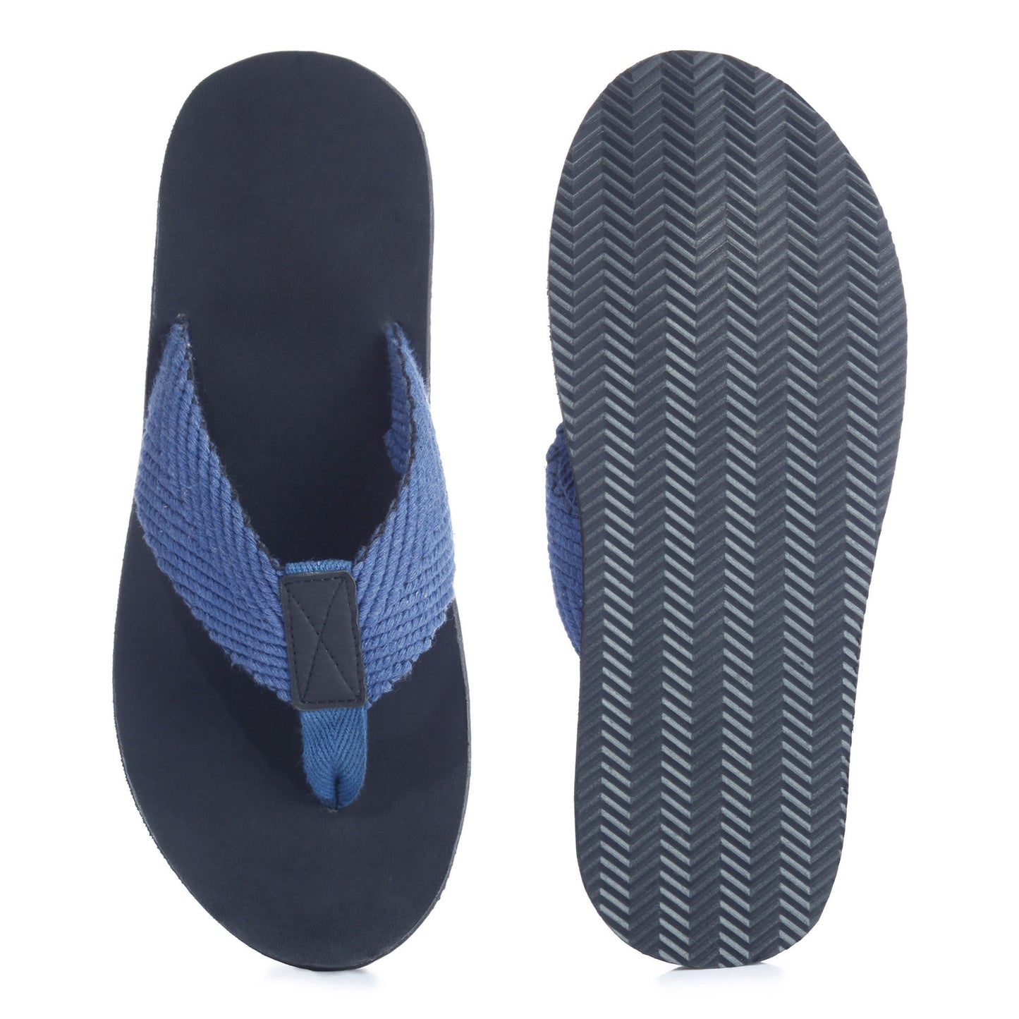 NAGA CROSS-CONTINENT FLIPFLOPS (BLACK-BLUE)
