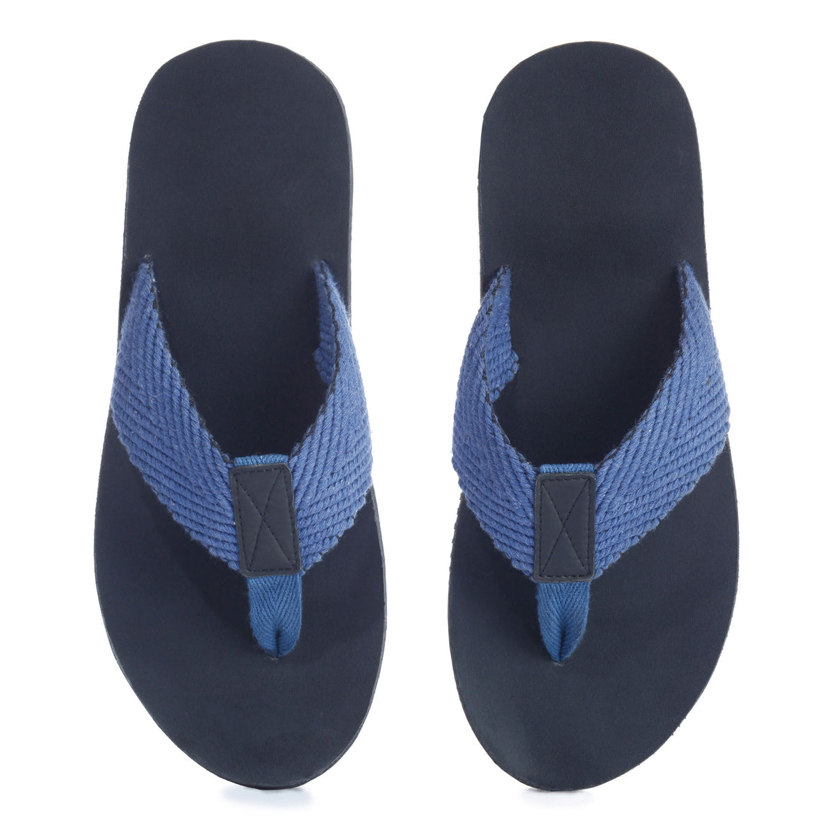 NAGA CROSS-CONTINENT FLIPFLOPS (BLACK-BLUE)