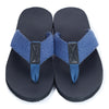 NAGA CROSS-CONTINENT FLIPFLOPS (BLACK-BLUE)