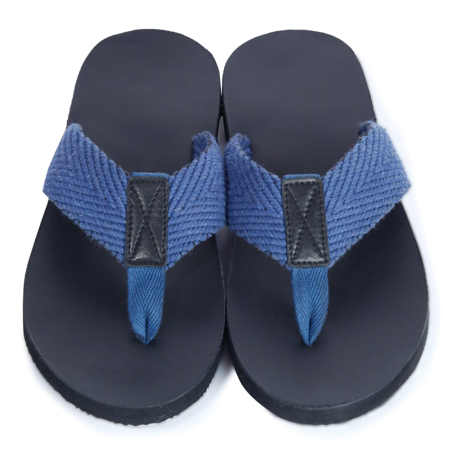 NAGA CROSS-CONTINENT FLIPFLOPS (BLACK-BLUE)