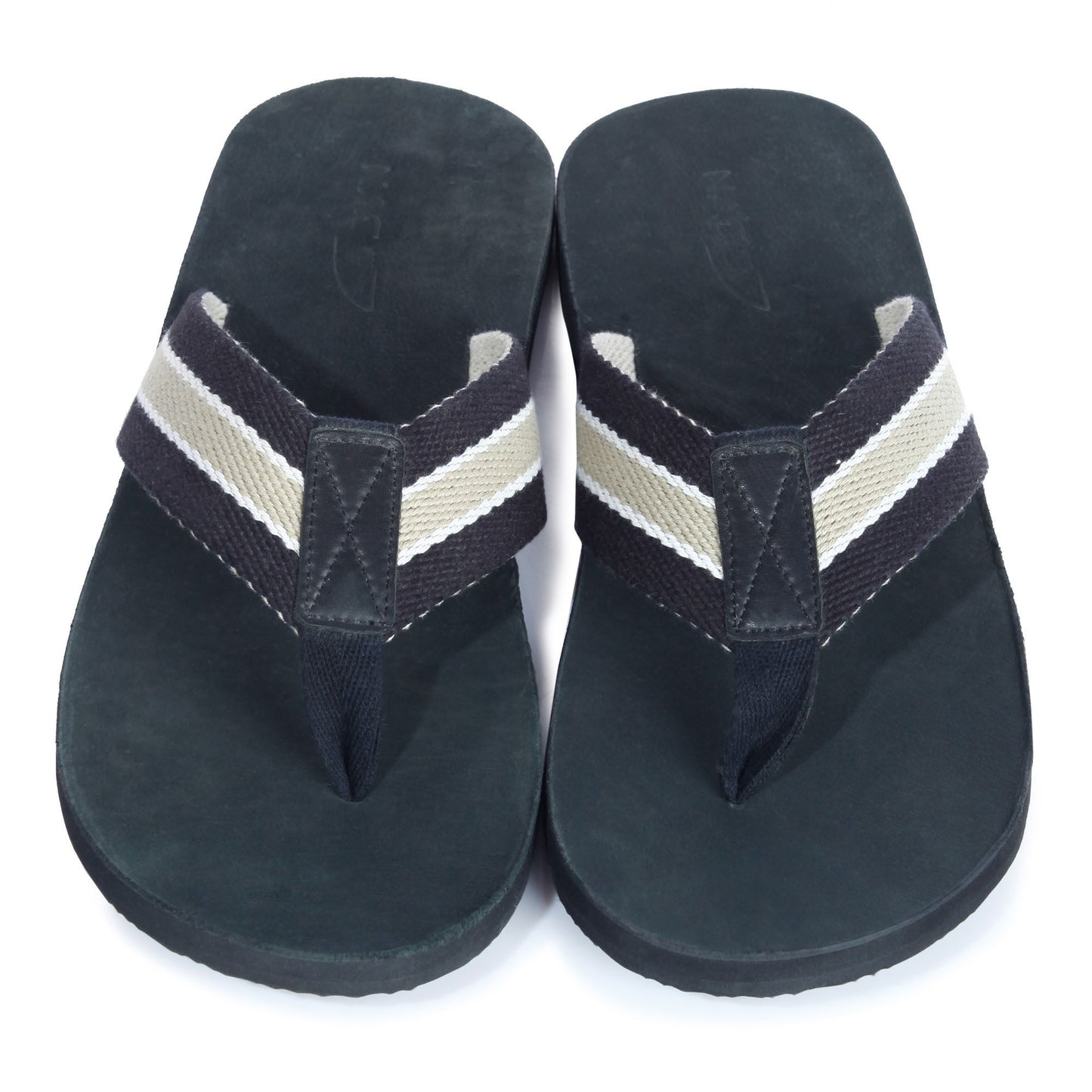 NAGA CROSS-CONTINENT FLIPFLOPS (BLACK-OFF WHITE)