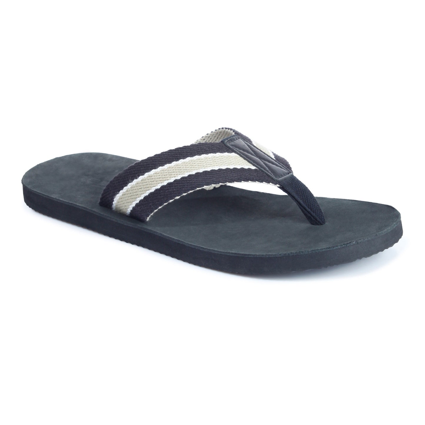 NAGA CROSS-CONTINENT FLIPFLOPS (BLACK-OFF WHITE)