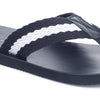 NAGA CROSS-CONTINENT FLIPFLOPS (BLACK-WHITE)