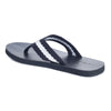 NAGA CROSS-CONTINENT FLIPFLOPS (BLACK-WHITE)