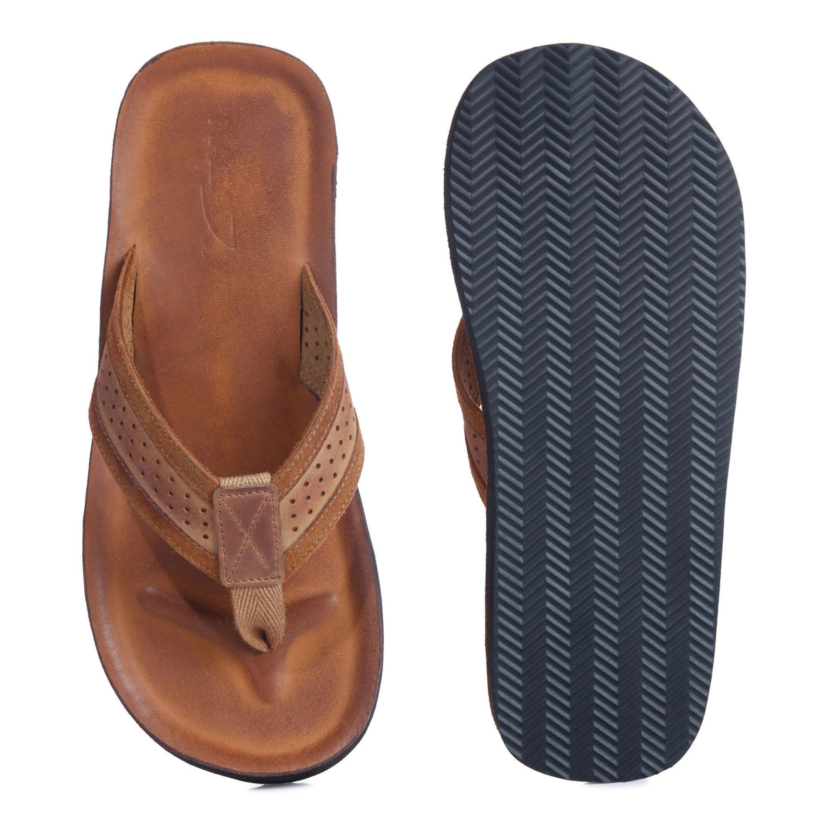 NAGA AVA FLIPFLOPS (BROWN)