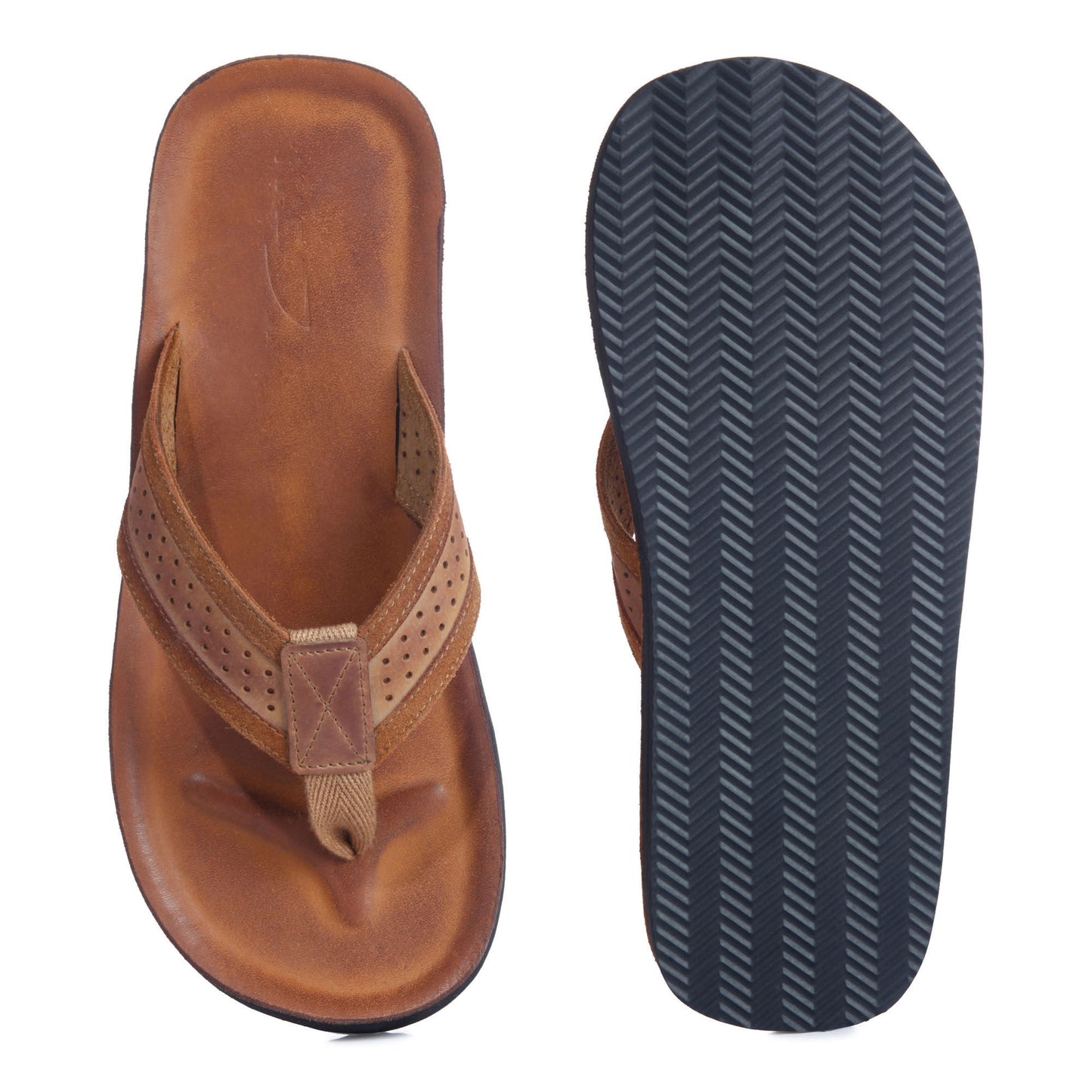 NAGA AVA FLIPFLOPS (BROWN)