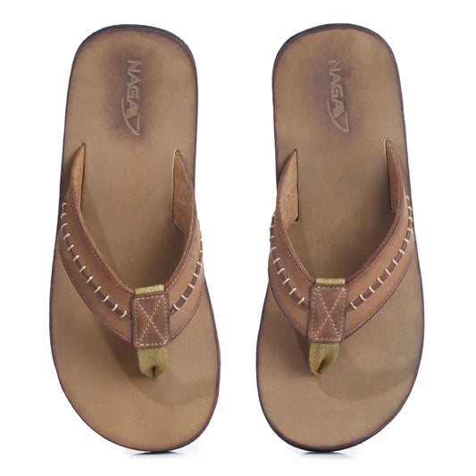 NAGA BOHO FLIPFLOPS (BROWN)