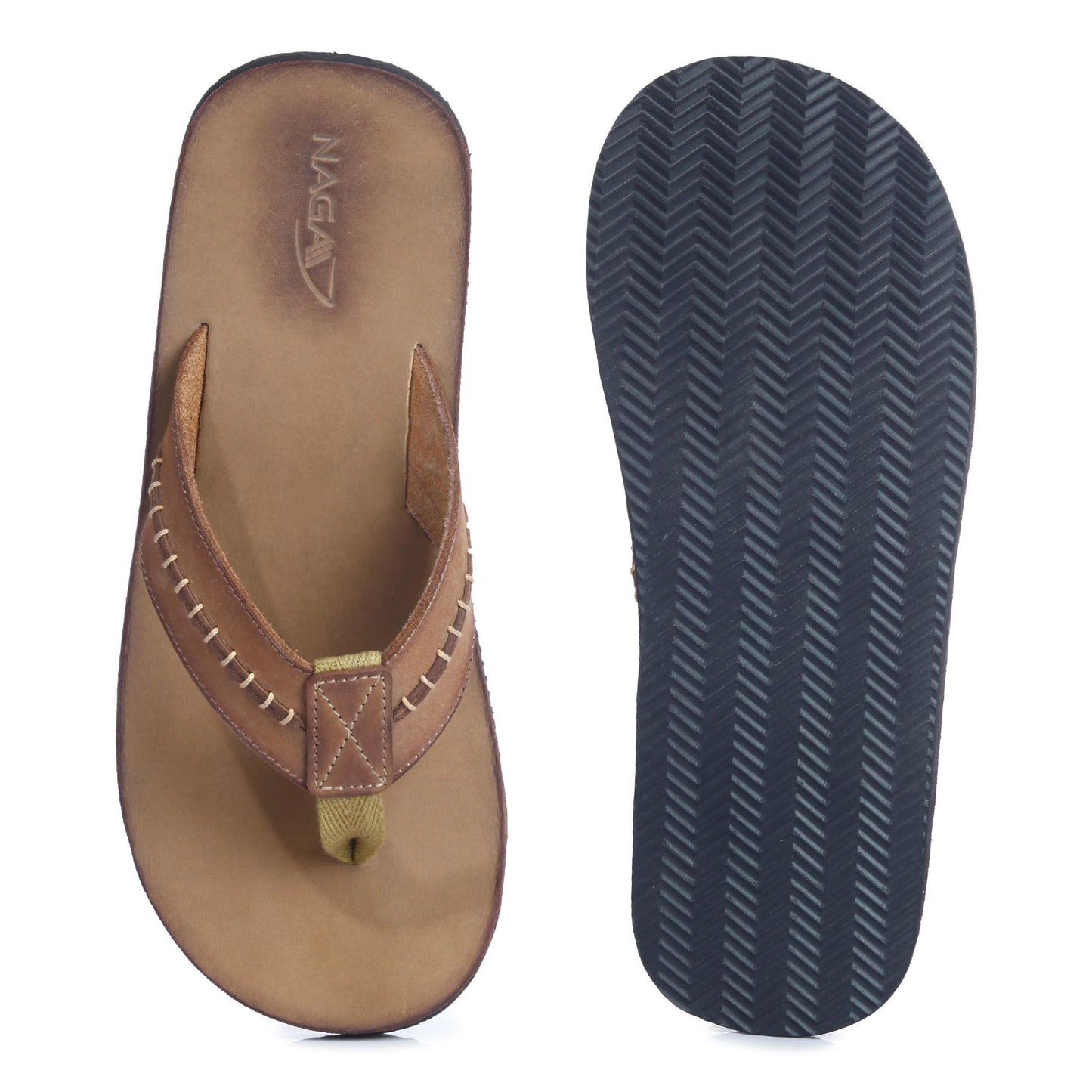 NAGA BOHO FLIPFLOPS (BROWN)