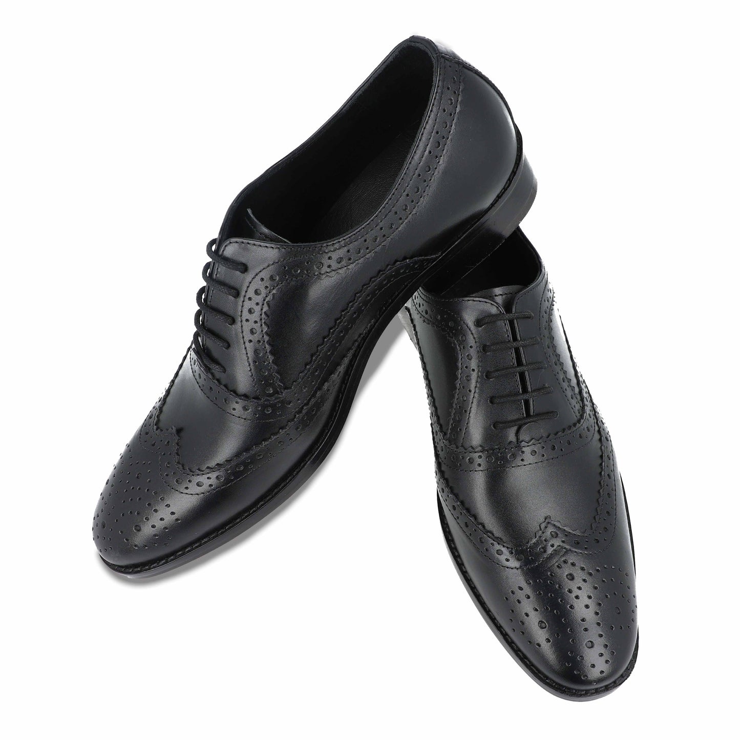 Naga Key Brogue Oxford Shoes