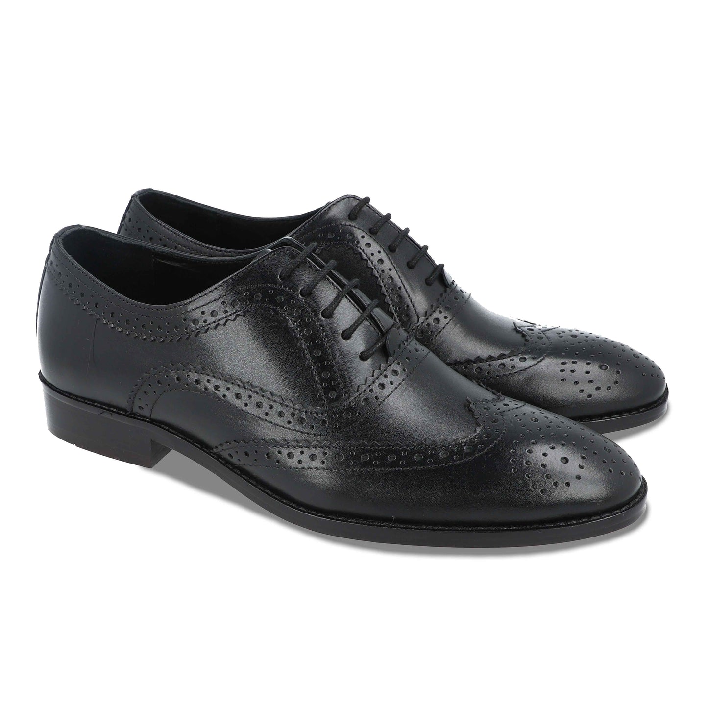Naga Key Brogue Oxford Shoes