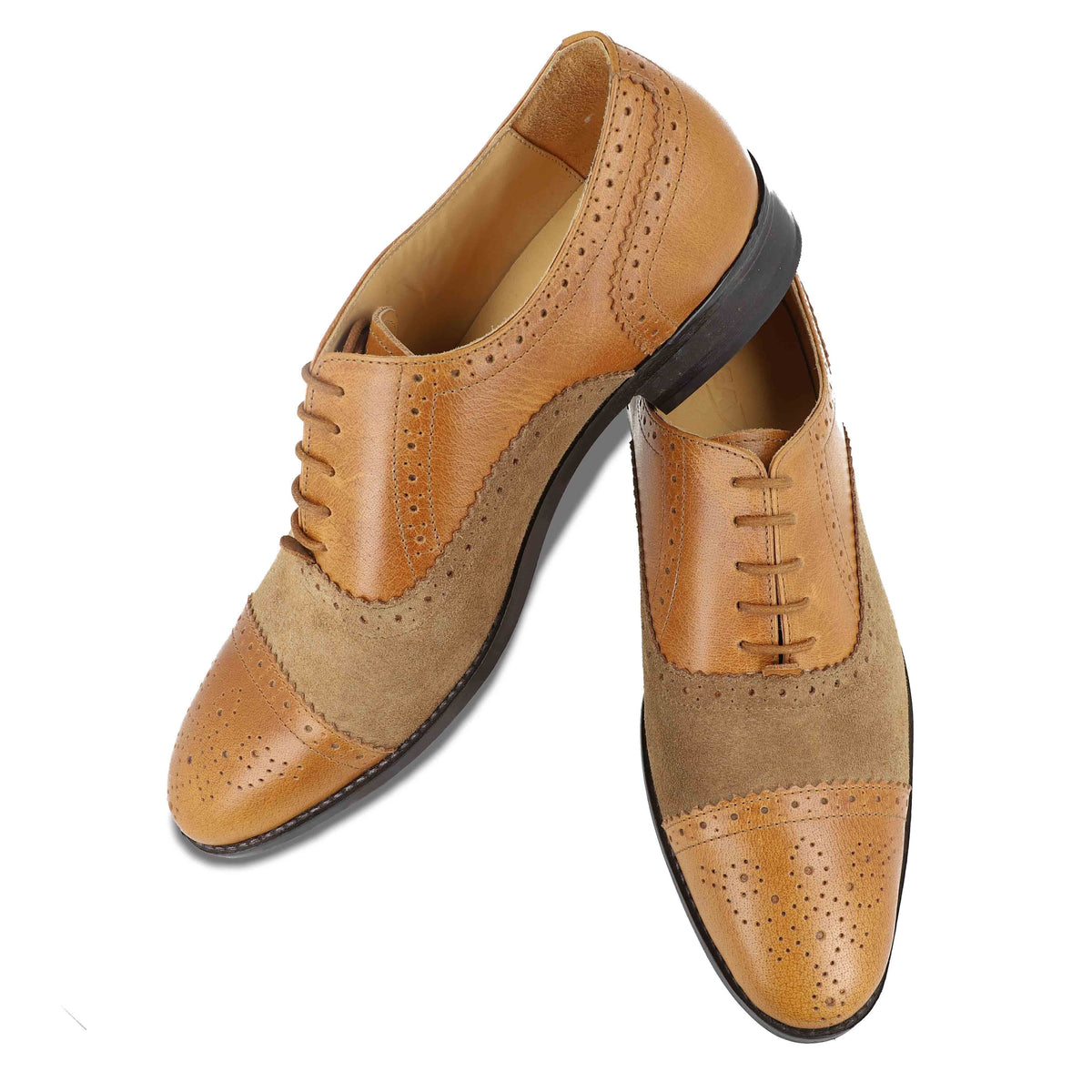 Naga Neutan Brogue Oxford Shoes