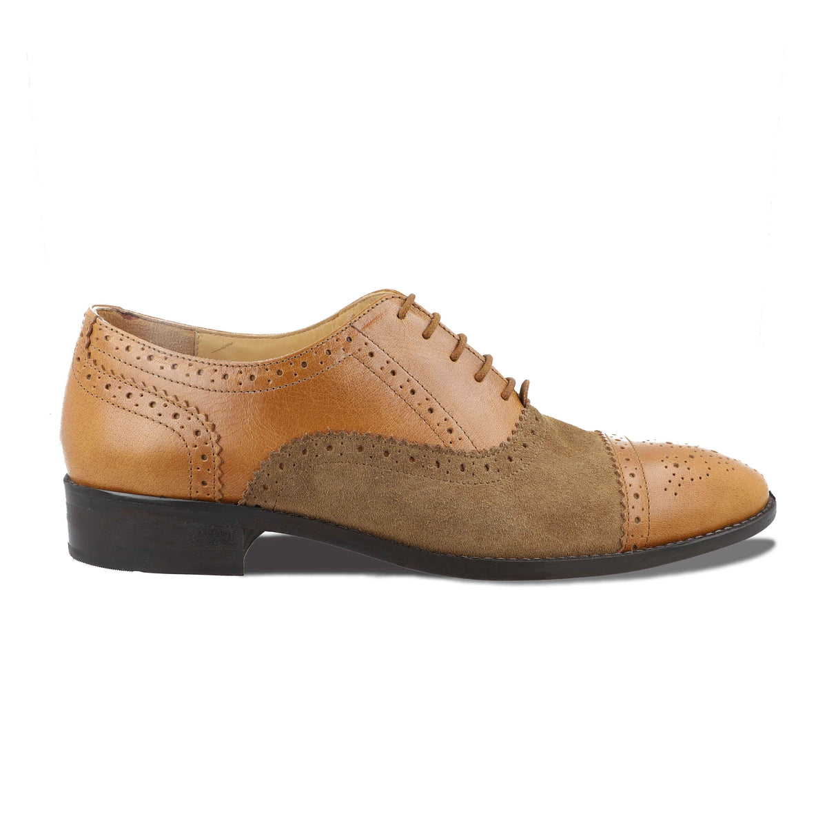 Naga Neutan Brogue Oxford Shoes