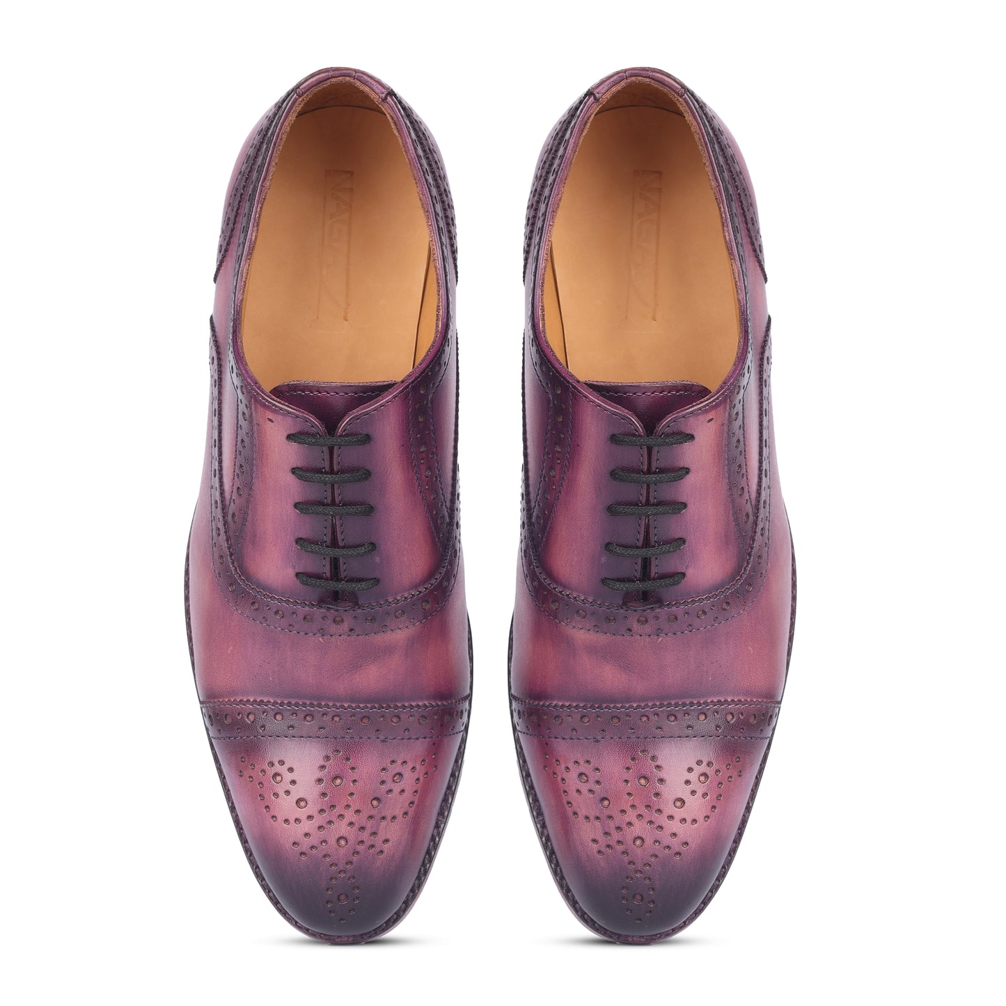 Monarch Oxford Shoes (Purple)