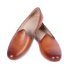 MAHARAJA MEN'S LEATHER JUTTI (TAN)