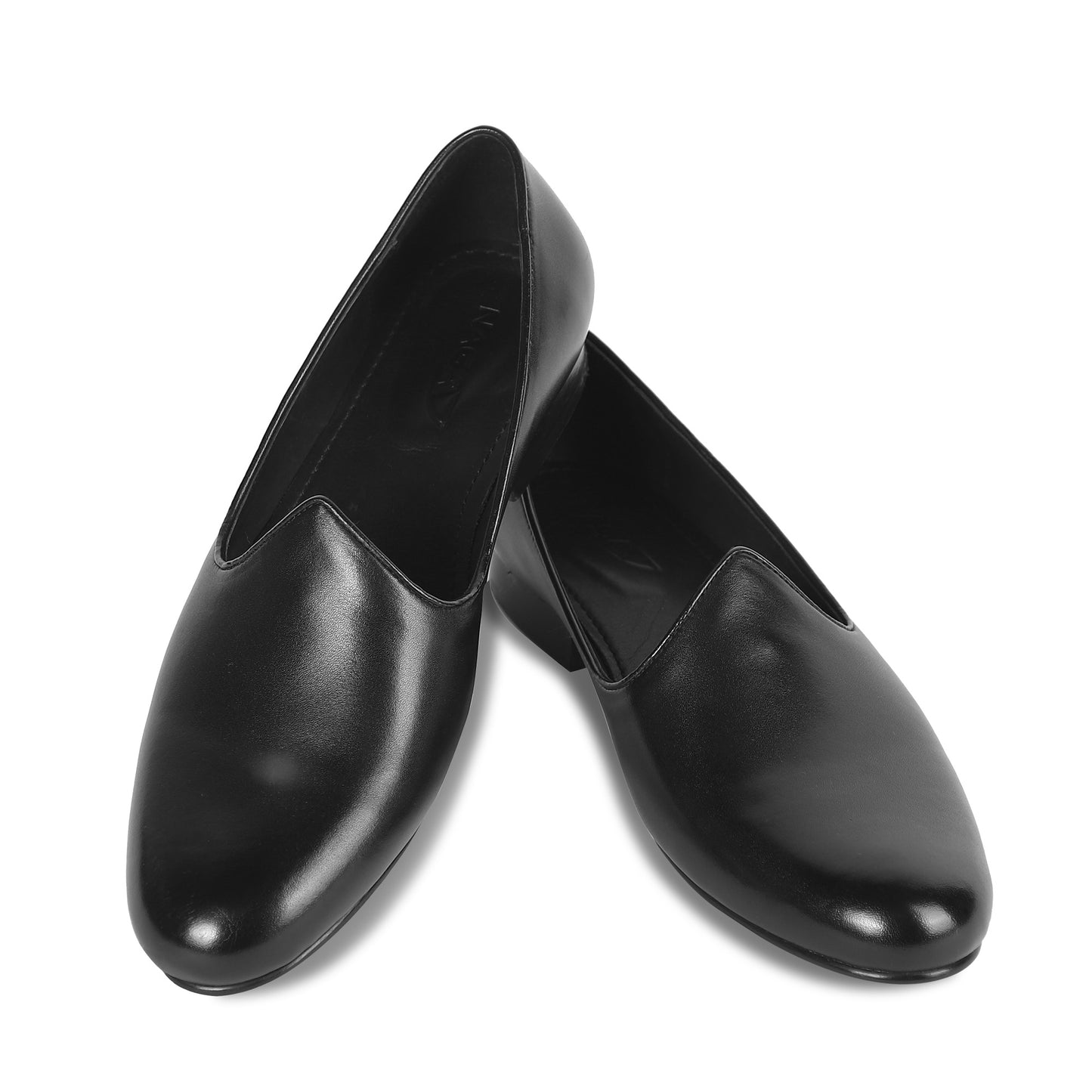 MAHARAJA MEN'S LEATHER JUTTI (BLACK)