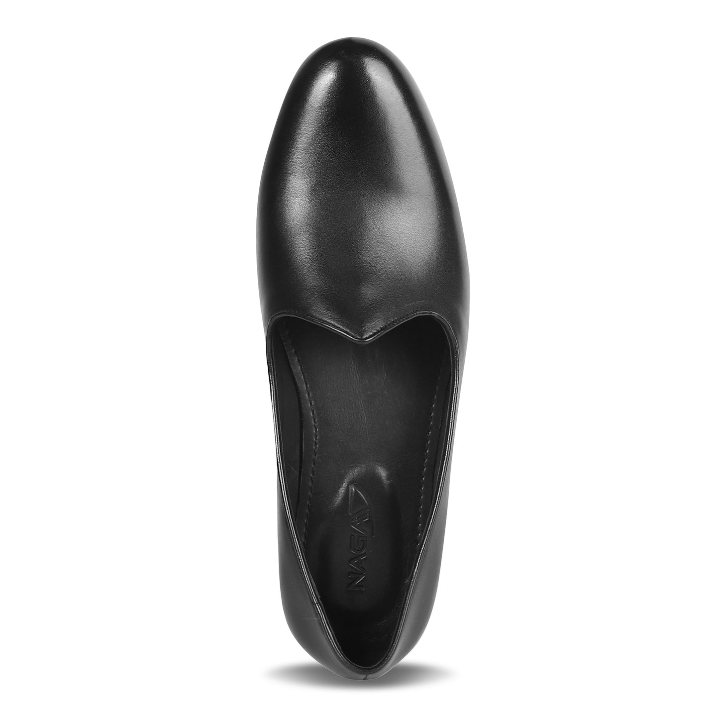 MAHARAJA MEN'S LEATHER JUTTI (BLACK)