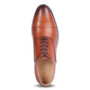 CLASSIC CRAFT OXFORD SHOES (TAN)