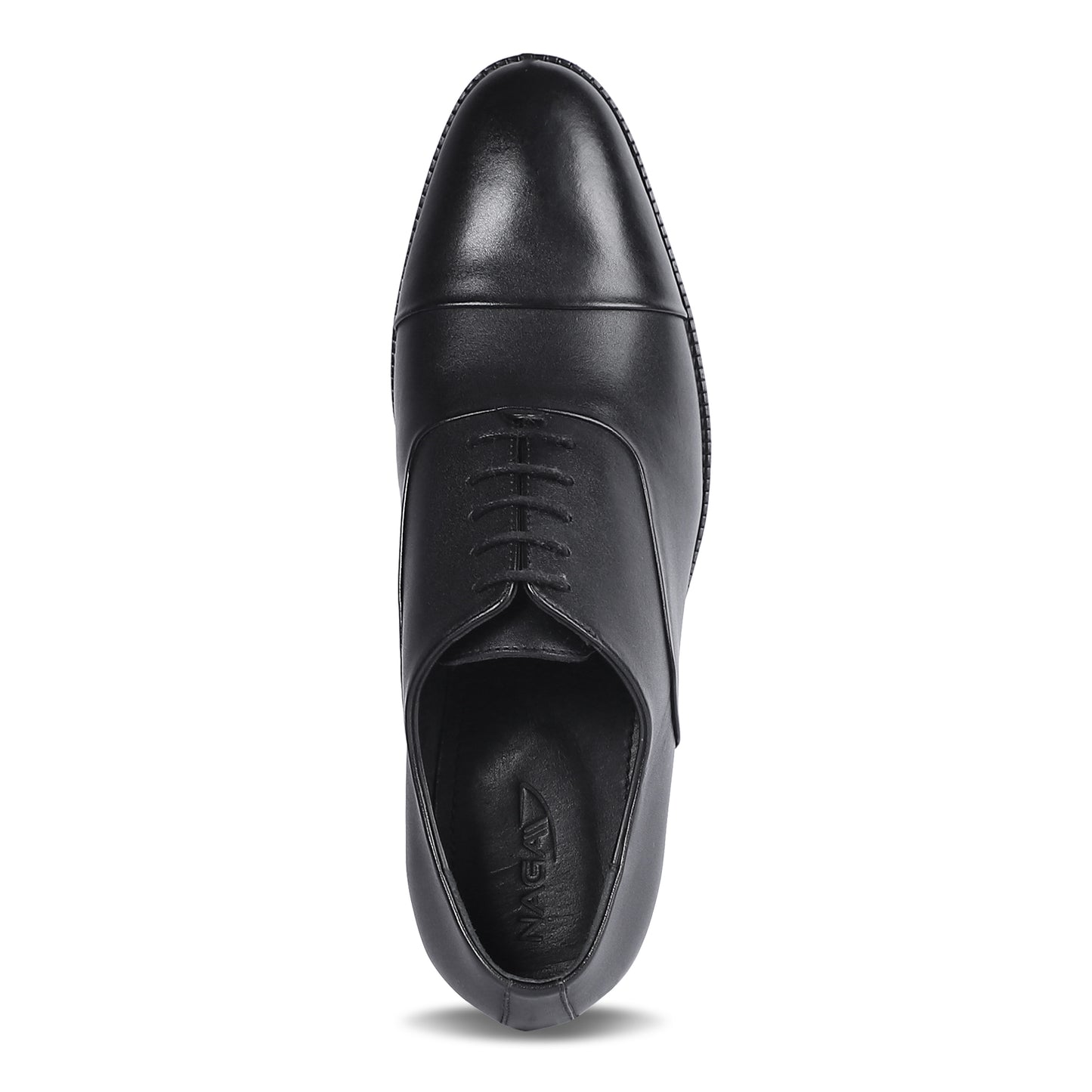 CLASSIC CRAFT OXFORD SHOES (BLACK)