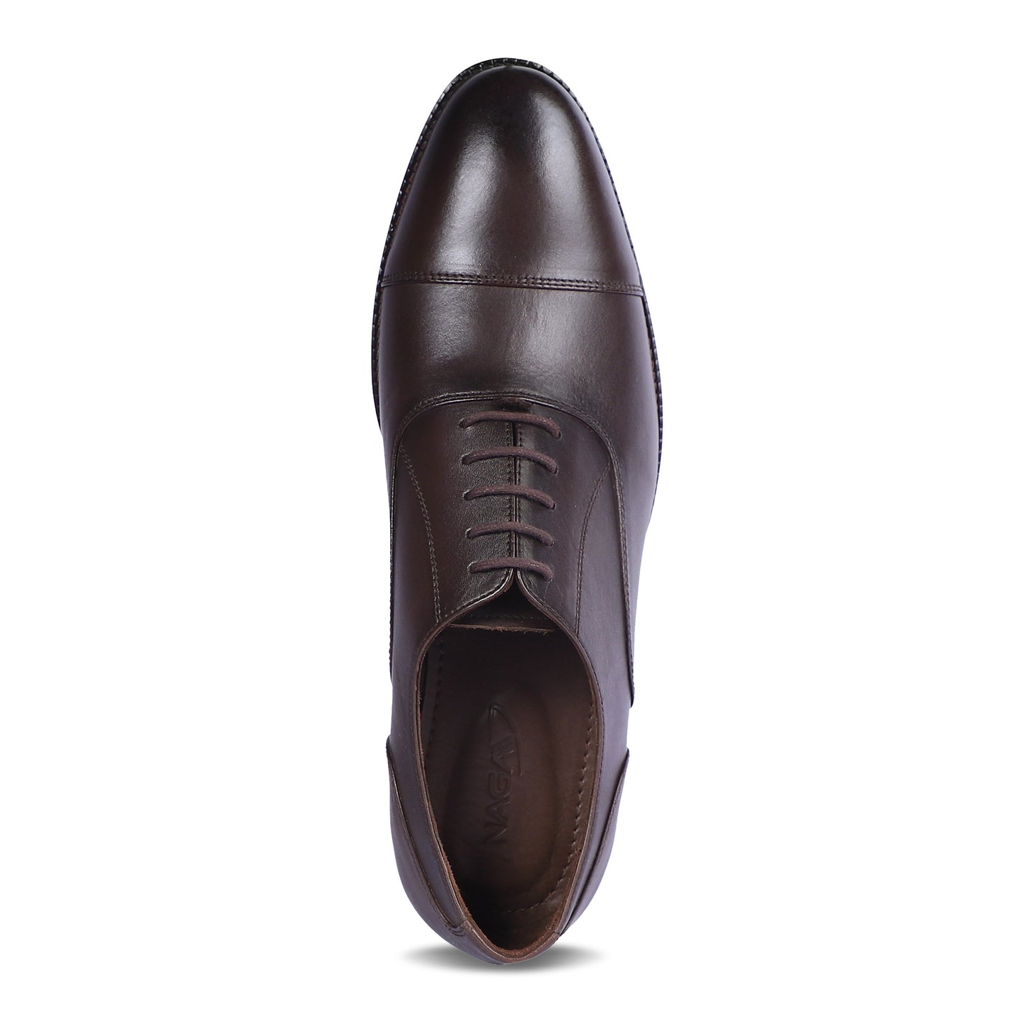 CLASSIC CRAFT OXFORD SHOES (BROWN)
