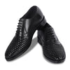 CRAFTSMAN’S LACE OXFORD SHOES (BLACK)