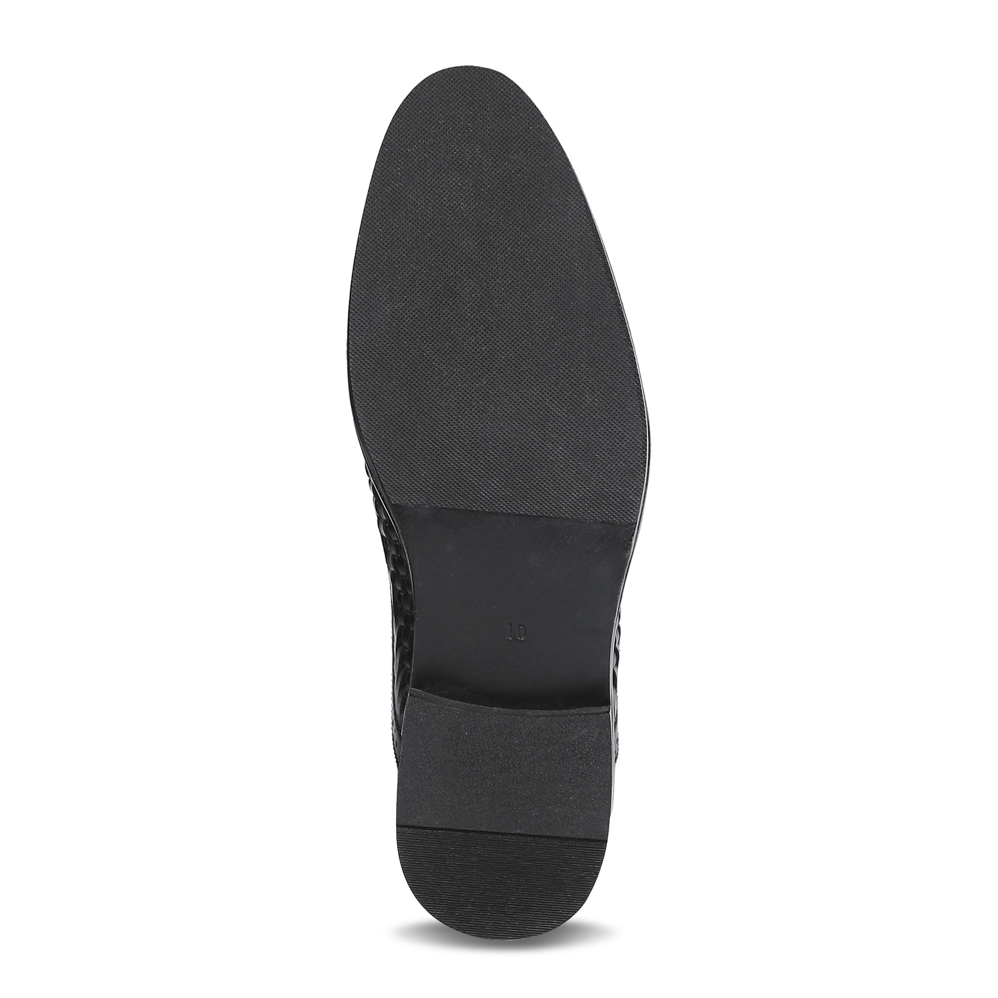 CRAFTSMAN’S LACE OXFORD SHOES (BLACK)