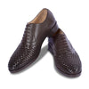 CRAFTSMAN’S LACE OXFORD SHOES (BROWN)