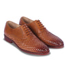 CRAFTSMAN'S LACE OXFORD SHOES (TAN)