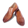 CRAFTSMAN'S LACE OXFORD SHOES (TAN)