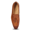 GENTLEMEN'S TASSEL LEATHER LOAFERS (TAN)