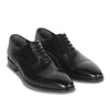 CROWNED BROGUE OXFORD SHOE (BLACK)
