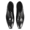 CROWNED BROGUE OXFORD SHOE (BLACK)