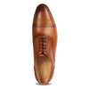 CROWNED BROGUE OXFORD SHOE (TAN)