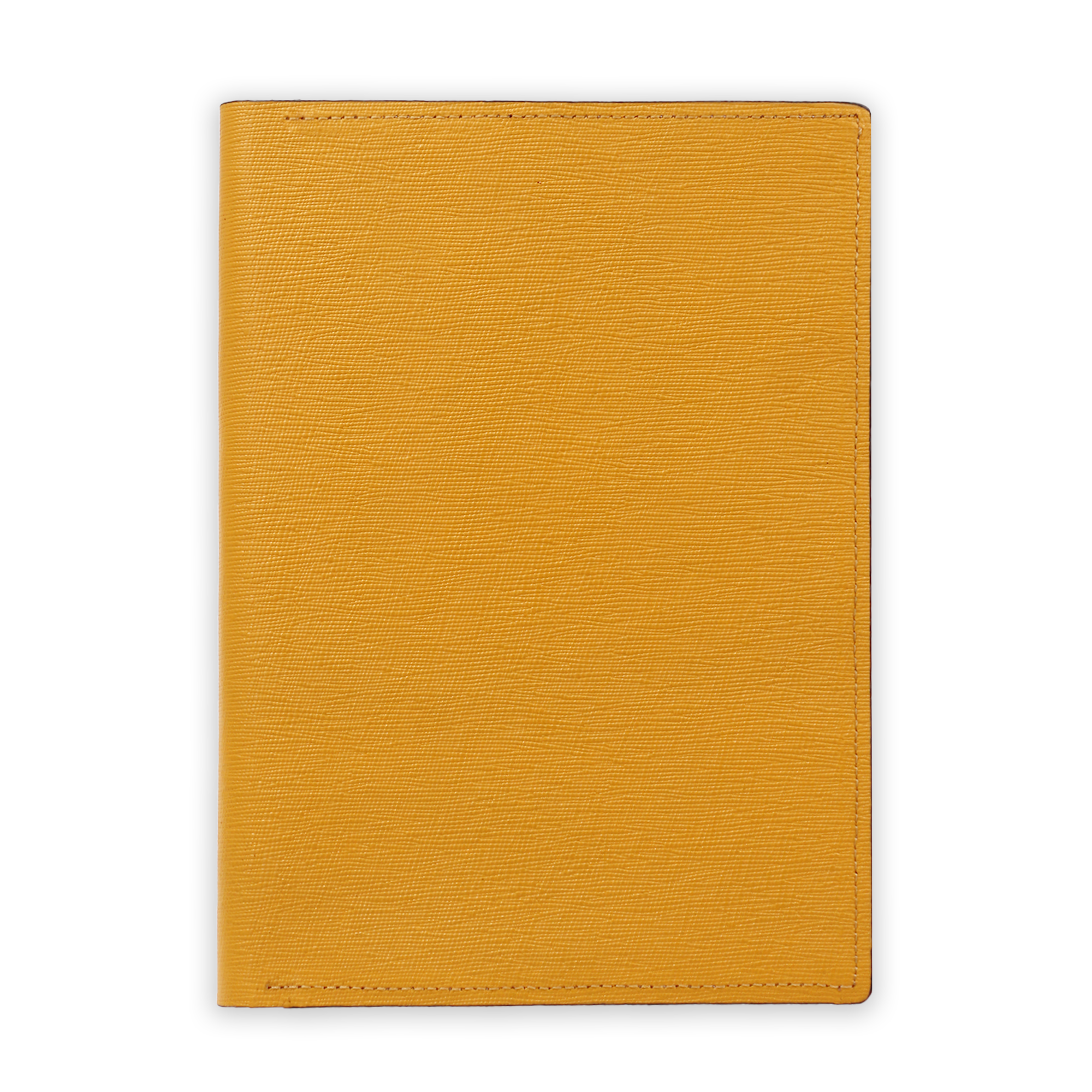 Premium Leather Bound Diary (Yellow)