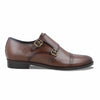 Novice Double Strap Monk Shoes (Brown)