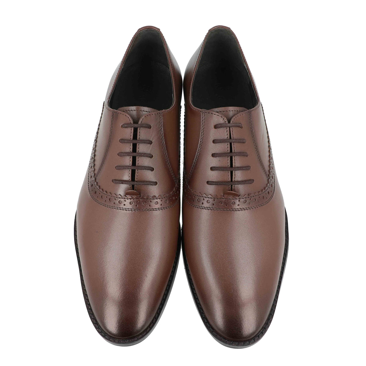 MEN'S ELEGANT OXFORD SHOES (BROWN)