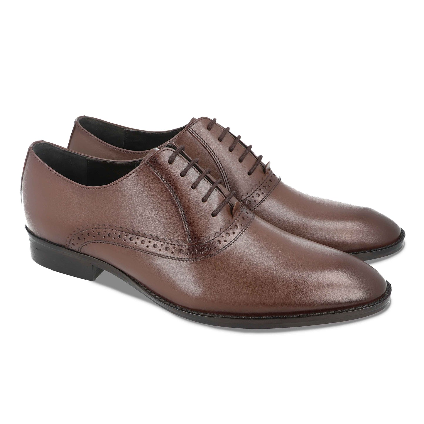 MEN'S ELEGANT OXFORD SHOES (BROWN)